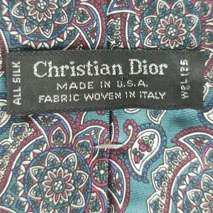 Dior Accessories - Christian Dior Silk Tie Dior Accessories - Christian Dior Silk Tie